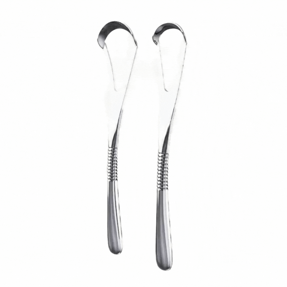 ibancool / イバンクール 舌クリーナー / 医療用316Lステンレス / 嘔吐